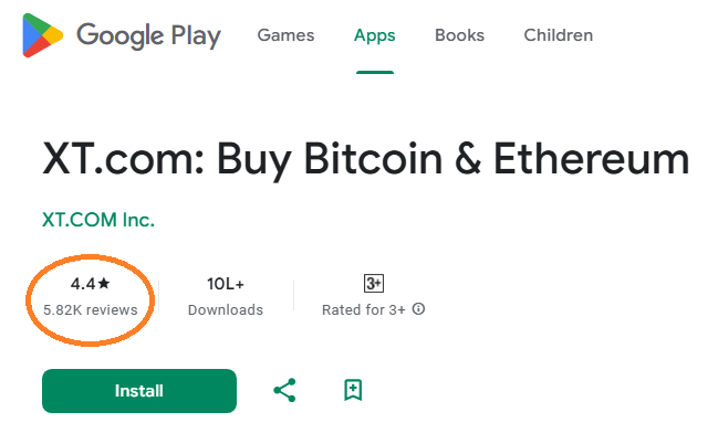 XT.com Play Store Review