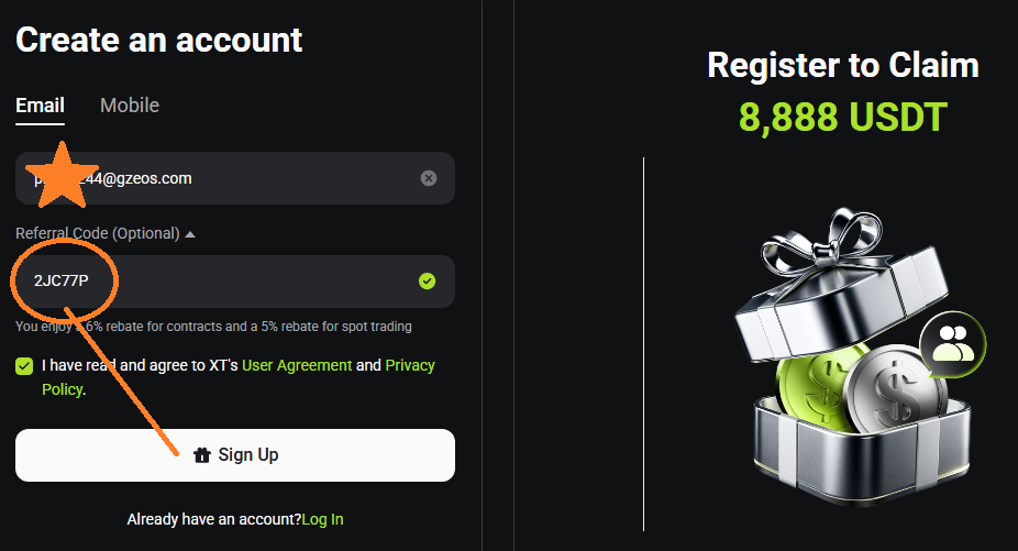 XT Futures Referral Code